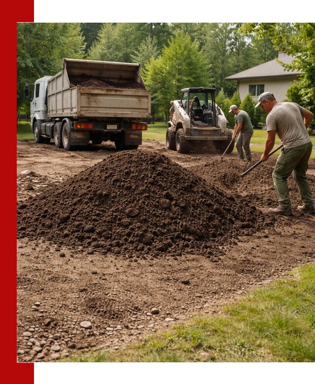 Доставка и укладка грунта для газона в Нижнеудинске