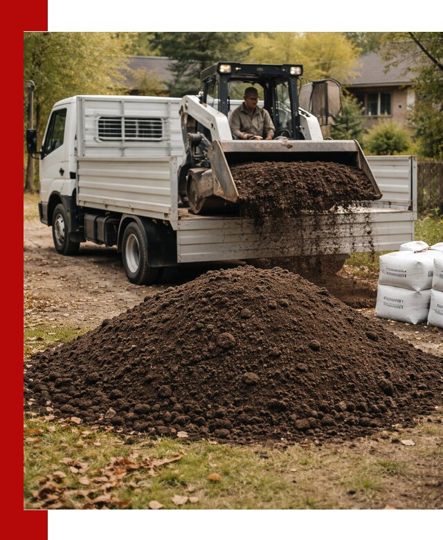 Доставка садовой земли в больших объёмах в Нижнеудинске