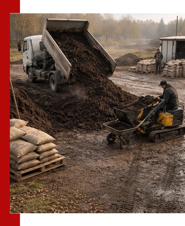 Кислый торф в доставке по выгодным ценам в Нижнеудинске