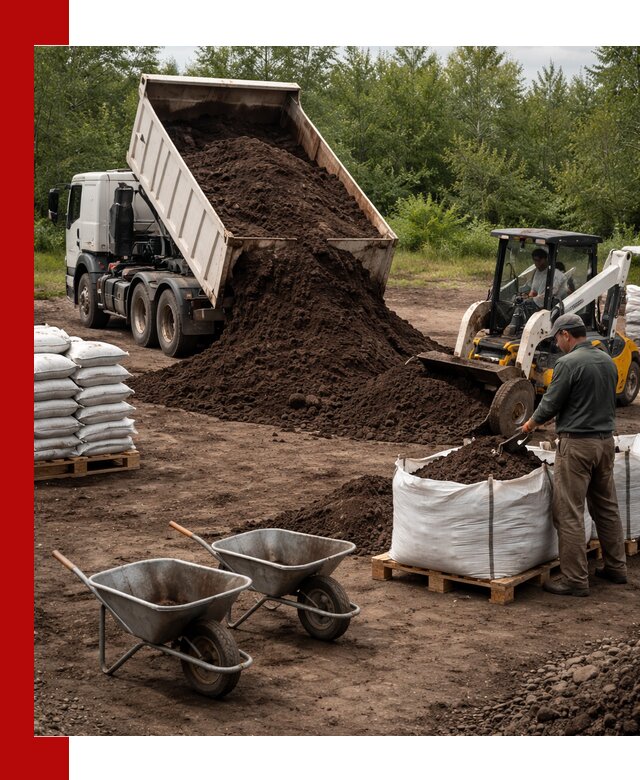 Доставка и продажа торфогрунта в Нижнеудинске оптом и в розницу