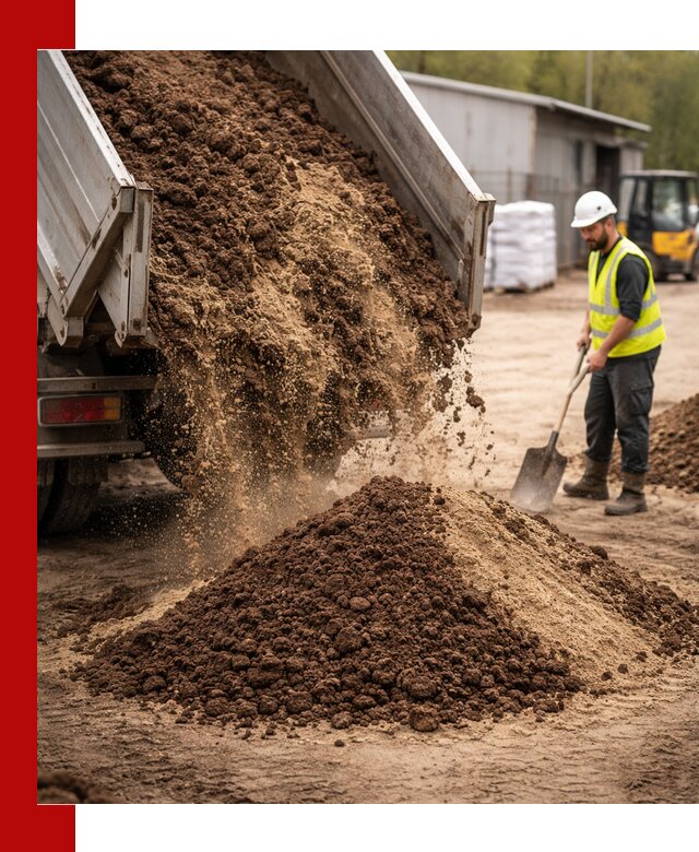 Доставка торфо-песчаной смеси в Нижнеудинске для строительства и озеленения