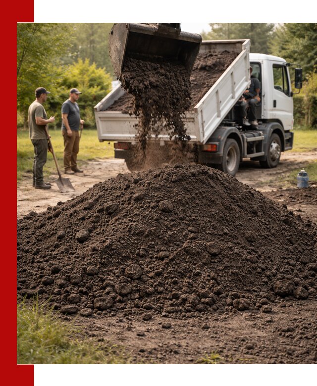 Доставка и продажа чернозема в Нижнеудинске оптом и в розницу