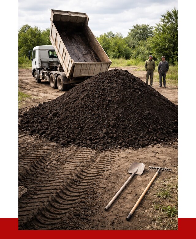 Купить чернозем навалом в Нижнеудинске от 1221 р. за куб | ПРОНЕРУДНжк