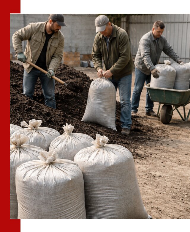 Купить чернозем в мешках с доставкой в Нижнеудинске