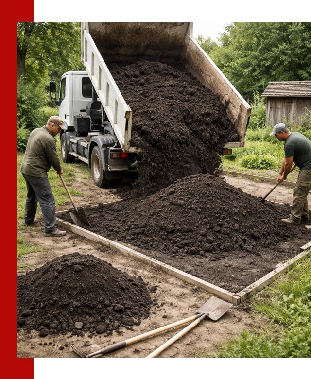 Купить чистый чернозем для огорода с доставкой в Нижнеудинске