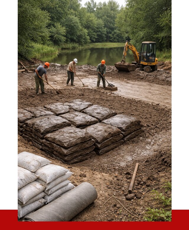Купить глину для пруда в Нижнеудинске от 4577 р. с доставкой | ПРОНЕРУДНжк