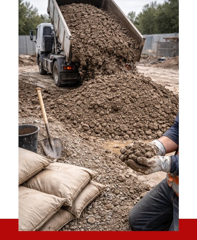 Купить глина для засыпки в Нижнеудинске от 1221 р. за куб | ПРОНЕРУДНжк