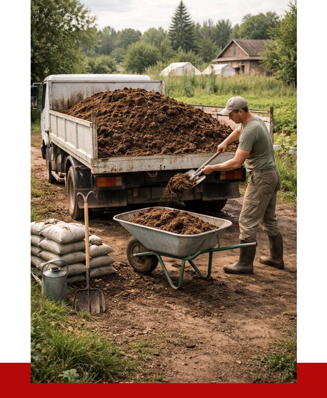 Купить коровий навоз с доставкой в Нижнеудинске от 1831 р. | ПРОНЕРУДНжк