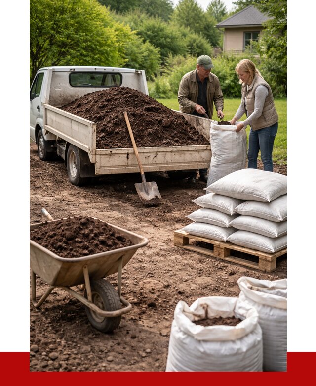 Перегной в мешках с доставкой в Нижнеудинске от 2238 р. | ПРОНЕРУДНжк