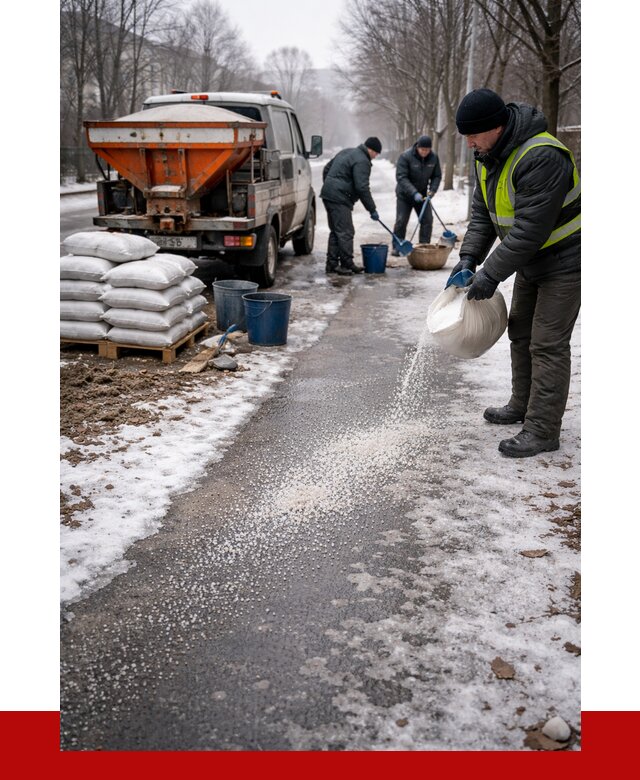 Реагент против гололеда в Нижнеудинске с доставкой от 4577 р. | ПРОНЕРУДНжк