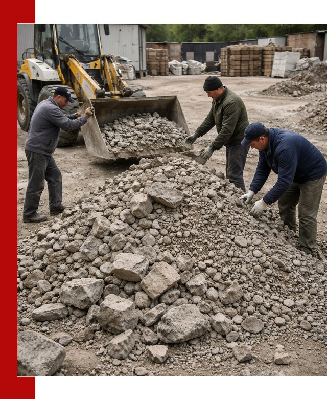 Демонтаж и вывоз бой бетона в Нижнеудинске