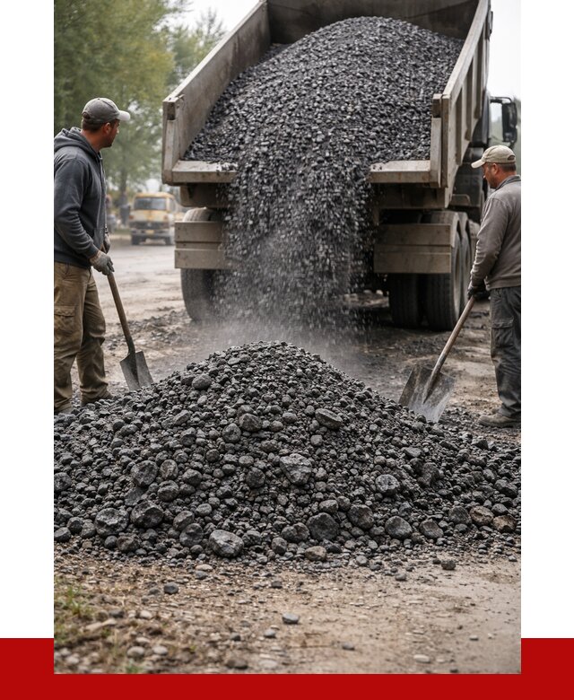 Дробленый асфальт в Нижнеудинске от 2848 р. с доставкой | ПРОНЕРУДНжк