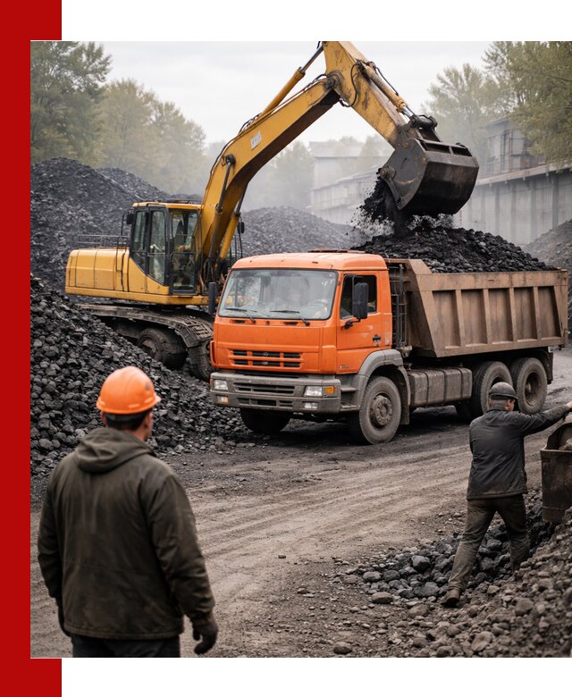 Доставка угля автотранспортом в Нижнеудинске быстро и выгодно