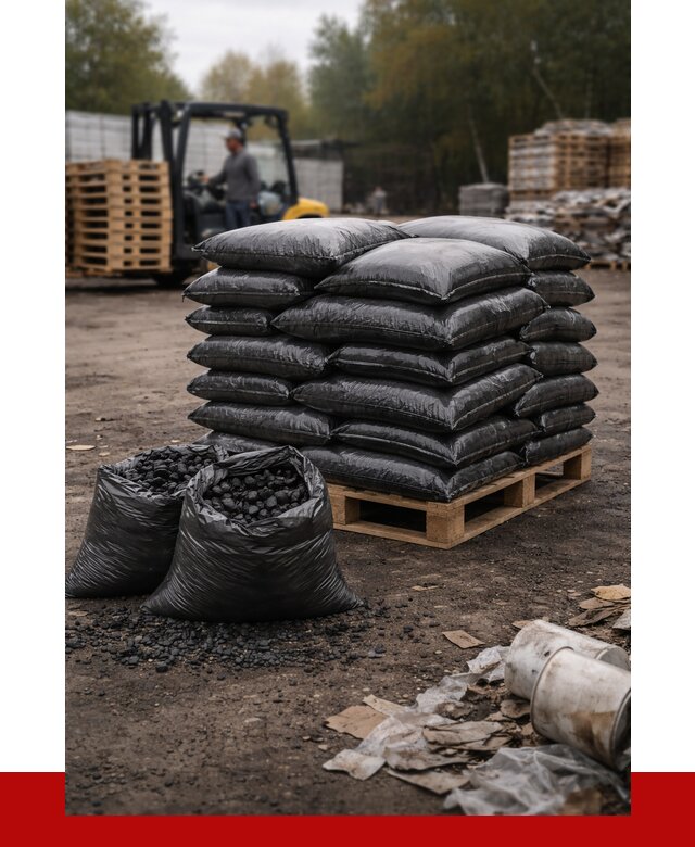 Купить уголь в мешках с доставкой в Нижнеудинске от 7628 р. | ПРОНЕРУДНжк