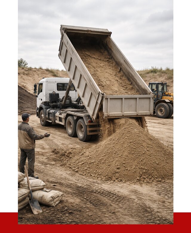 Доставка самосвалом 20 кубов в Нижнеудинске от 7628 р. | ПРОНЕРУДНжк