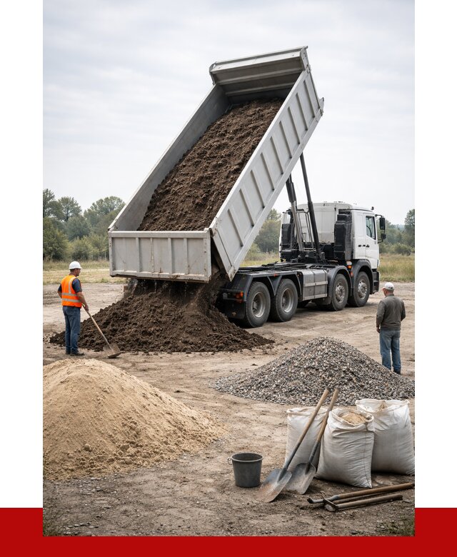 Доставка самосвалом 30 кубов в Нижнеудинске от 8645 р. | ПРОНЕРУДНжк