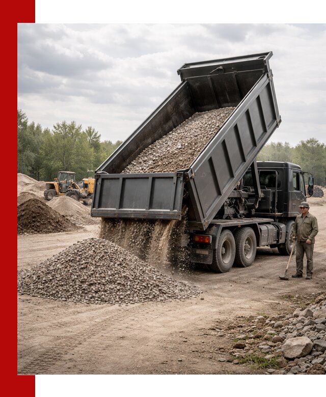 Доставка самосвалом 30 м3 по выгодным ценам в Нижнеудинске