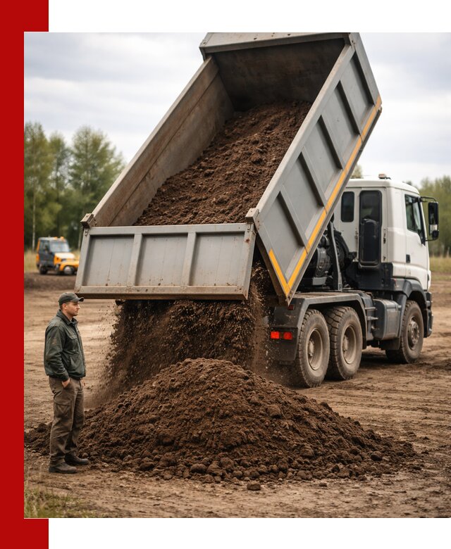 Аренда самосвала с водителем в Нижнеудинске для сыпучих грузов и навоза