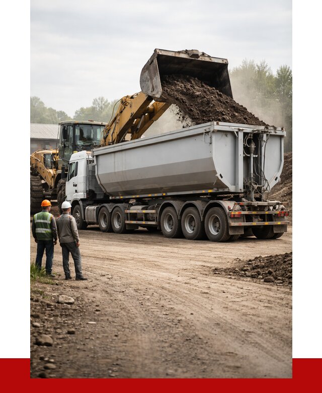 Аренда Тонар 40 тонн в Нижнеудинске от 6611 руб. в сутки | ПРОНЕРУДНжк
