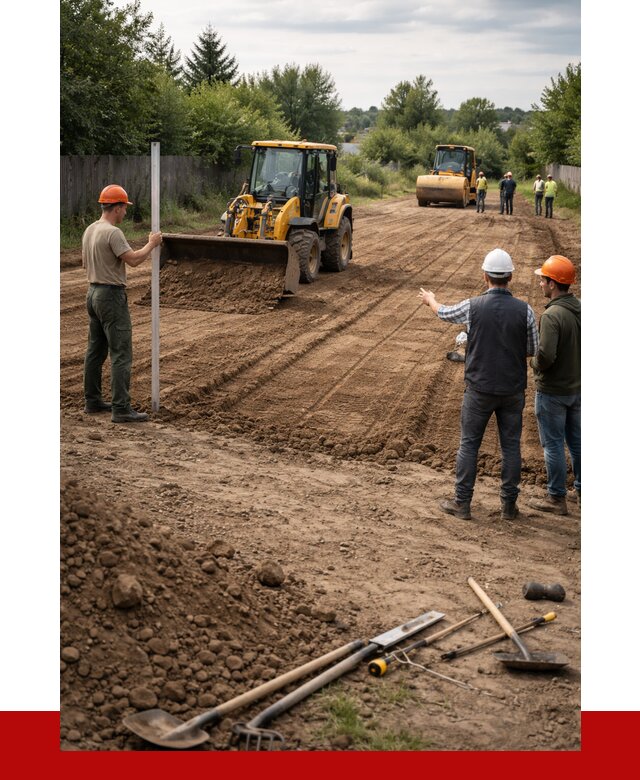Планировка участка грунтом в Нижнеудинске от 4577 р ПРОНЕРУДНжк