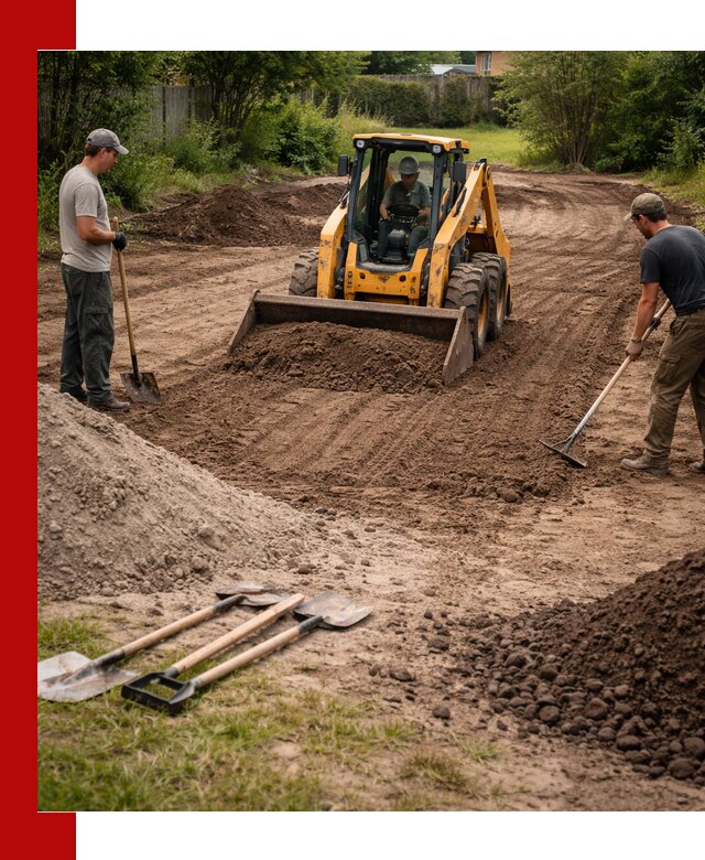 Планировка участка грунтом с вывозом и доставкой в Нижнеудинске